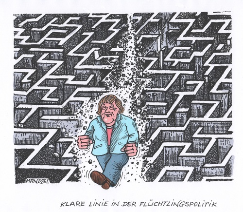 Geradlinige Merkel Geradlinige Merkel