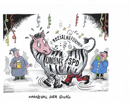 GroKo feiert Karneval GroKo feiert Karneval