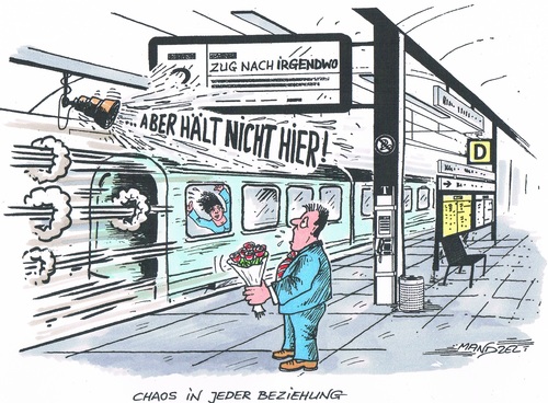 Haltloser Zustand bei der Bahn Haltloser Zustand bei der Bahn