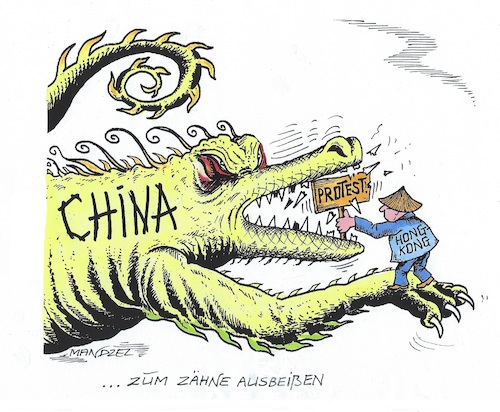 Hongkong und der Drache