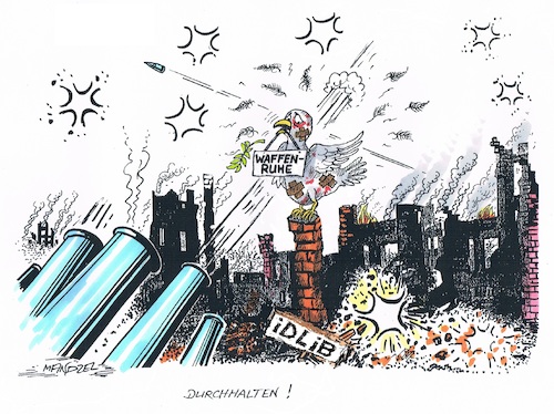 Cartoon: In Iblis nichts Neues (medium) by mandzel tagged erdogan,flüchtlinge,türkei,europa,krieg,syrien,idlib,erdogan,flüchtlinge,türkei,europa,krieg,syrien,idlib
