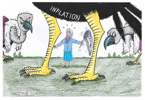 Kämpferin gegen die Inflation Kämpferin gegen die Inflation