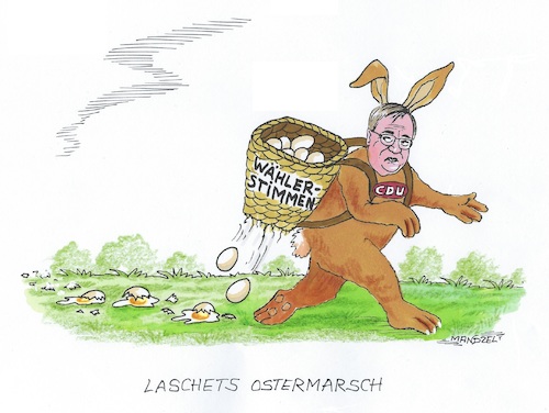 Laschets Ostermarsch Laschets Ostermarsch