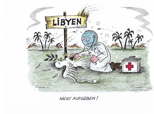 Cartoon: Libyen-Konferenz (medium) by mandzel tagged merkel,deutschland,libyen,konferenz,berlin,krieg,flüchtlinge,tripolis,türkei,merkel,deutschland,libyen,konferenz,berlin,krieg,flüchtlinge,tripolis,türkei