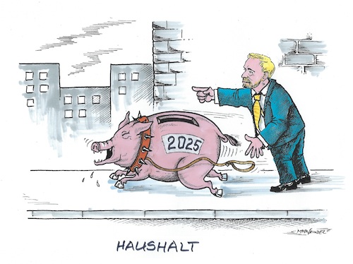 Cartoon: Lindner bleibt beharrlich (medium) by mandzel tagged lindner,bundeshaushalt,einsparungen,deutschland,ampelstreit,lindner,bundeshaushalt,einsparungen,deutschland,ampelstreit