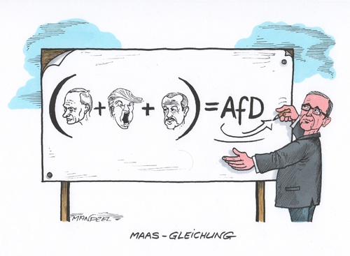 Maas erklärt die AfD Maas erklärt die AfD