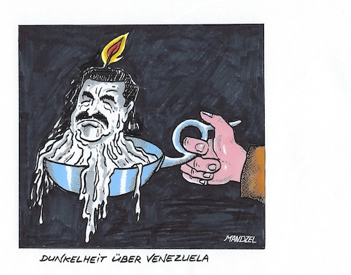 Maduro im Dunklen