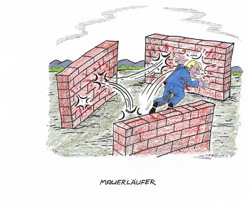 mauer-Manie mauer-Manie
