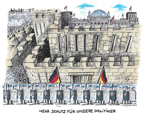 Mehr Schutz für Politiker! Mehr Schutz für Politiker!