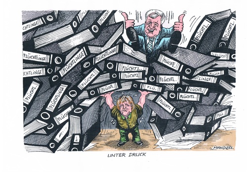 Merkel unter Druck Merkel unter Druck