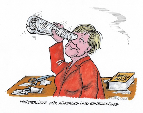 Merkels Ministerliste Merkels Ministerliste