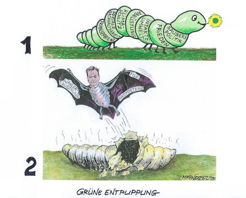 Metamorphose der Grünen