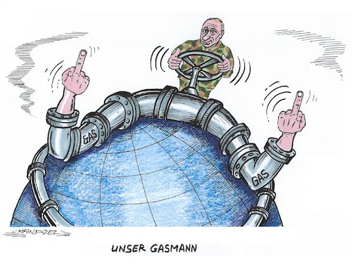 Putin dreht am Rad Putin dreht am Rad