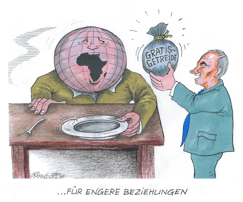 Putin lockt Afrika Putin lockt Afrika