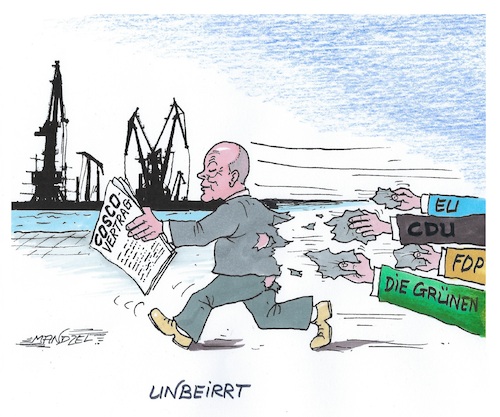 Scholz lässt sich nicht beirren Scholz lässt sich nicht beirren