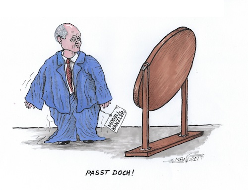 Scholz sieht sich als Kanzler Scholz sieht sich als Kanzler