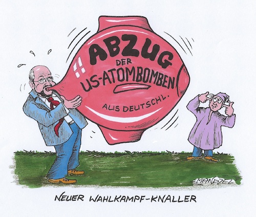 Schulz hat ein neues Thema Schulz hat ein neues Thema