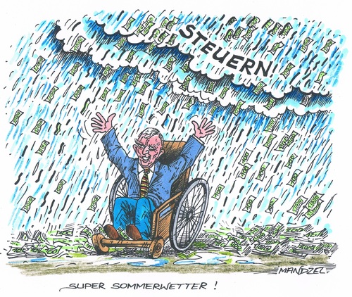 Steuersegen für Schäuble Steuersegen für Schäuble