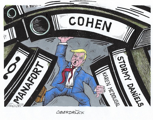 Cartoon: Trump in der Enge (medium) by mandzel tagged trump,bestechungsgelder,prostituierte,gerichtsverfahren,wahlhelfer,manafort,cohen,usa,trump,bestechungsgelder,prostituierte,gerichtsverfahren,wahlhelfer,manafort,cohen,usa