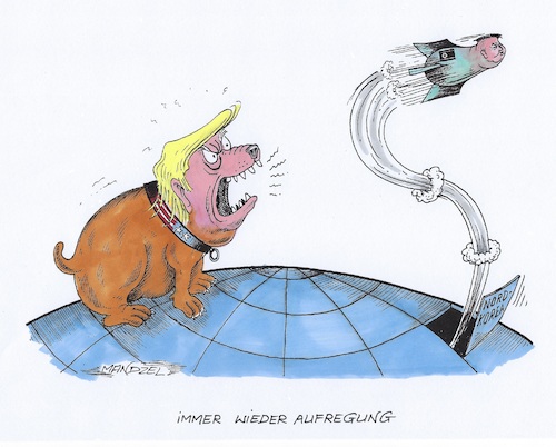 Trump kläfft wieder Trump kläfft wieder