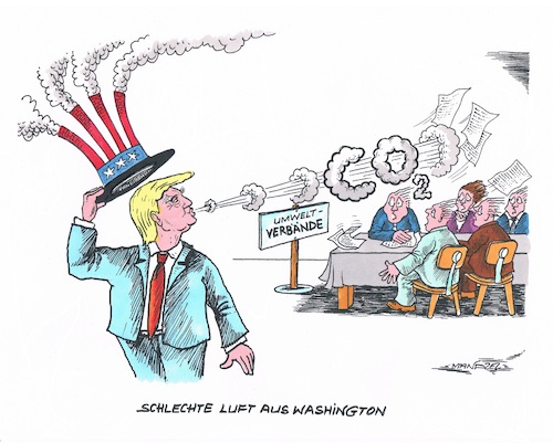 Trump verbreitet dicke Luft Trump verbreitet dicke Luft