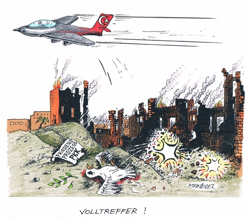 Türkei bombardiert Kurdistan