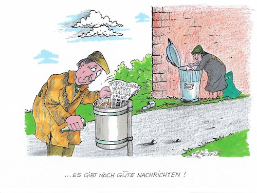 Zur Freude der Flaschensammler Zur Freude der Flaschensammler