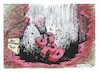 Cartoon: Absturz (small) by mandzel tagged scholz,wahl,brandenburg