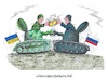 Cartoon: Alternativer Vorstoss (small) by mandzel tagged nato,russland,ukraine,brüssel,verhandlungen,krise,kriegsgefahr