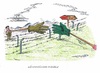 Cartoon: Annäherung in Korea (small) by mandzel tagged nordkorea,südkorea,entspannungsbemühungen