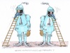 Cartoon: Aufrüstung (small) by mandzel tagged usa,russland,trump,putin,aufrüstung,inf,raketen