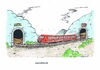 Cartoon: Bahnstreik (small) by mandzel tagged streik,tarifstreit,bahn,gewerkschaft