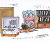 Cartoon: Beginn der Olympiade (small) by mandzel tagged olympiade,brasilien,rio,fernsehen,ablenkung