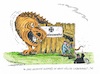 Cartoon: Bundeswehr-Skandal (small) by mandzel tagged bundeswehr,skandal,ausweitung,rechtsradikalismus,führungsschwäche