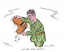 Cartoon: Bundeswehr und Hakenkreuze (small) by mandzel tagged bundeswehr,hakenkreuze,instagram,rechtsradikalismus