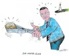 Cartoon: Corona-Probleme (small) by mandzel tagged spahn,corona,ungeimpfte,desaster,unfähigkeit,inkompetenz