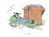 Cartoon: Corona-Rettungspaket (small) by mandzel tagged corona,pandemie,panik,chaos,hysterie,wirtschaft,rettungspaket