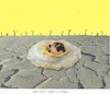 Cartoon: Die Erde wird gebrutzelt (small) by mandzel tagged klima,bratei,co2,erde,katastophe