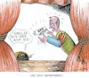Cartoon: Die nahe Zukunft wirds zeigen (small) by mandzel tagged deutschland,kanzlerschaft,merz,mitgliedervotum,spd,union