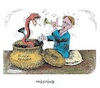Cartoon: Die Tröte Lauterbach... (small) by mandzel tagged deutschland,klinikreform,lauterbach,ablehnung,länder,gesundheit,finanzierungssystem