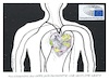 Cartoon: Ein Herz für Rechtsstaatlichkeit (small) by mandzel tagged eu,korruption,brüssel,kaili,katar,geldsummen,rechtsstaatlichkeit