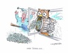 Cartoon: Euros für Griechenland (small) by mandzel tagged griechenland,euros,fass,ohne,boden,geld,schaufeln