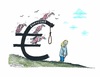 Cartoon: Eurozone am Ende (small) by mandzel tagged euro,eurozone,geier,galgen