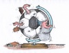 Cartoon: FIFA-Skandal (small) by mandzel tagged fifa,fußball,geld,korruption