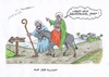 Cartoon: Flüchtlinge zur Weihnachtszeit (small) by mandzel tagged flüchtlinge,nahost,maria,josef,kindlein,weihnachten