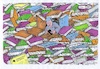 Cartoon: Frankfurter Buchmesse (small) by mandzel tagged buchmesse,bücher,michel,smartphone