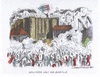 Cartoon: Frankreich in Aufruhr (small) by mandzel tagged frankreich,hollande,bastille,arbeitsmarktreform,demonstrationen,proteste