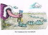 Cartoon: Griechenland und kein Ende (small) by mandzel tagged griechenland,pleitegeier,finanzhilfen,unersättlichkeit