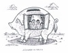 Cartoon: Griechisches Sparprogramm (small) by mandzel tagged sparprogramm,sparschwein,griechenland,entbehrungen,demütigung