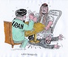 Cartoon: Jemeniten in Geiselhaft (small) by mandzel tagged iran,jemen,saudi,arabien,vorherrschaft